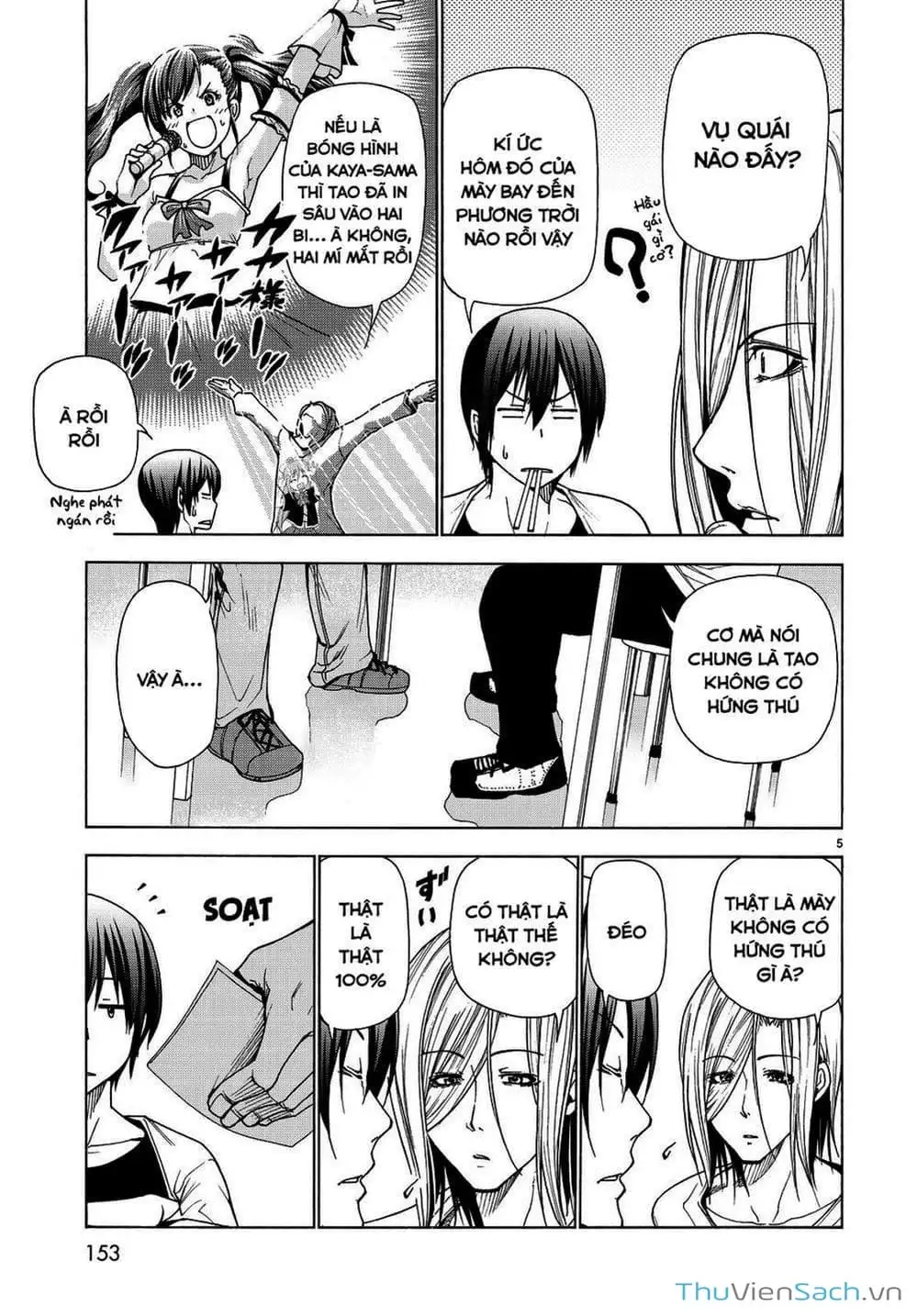 Truyện Tranh Cô Gái Thích Lặn - Grand Blue trang 3