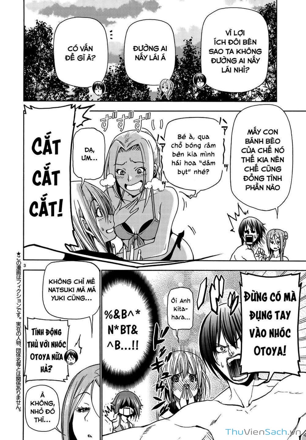 Truyện Tranh Cô Gái Thích Lặn - Grand Blue trang 3