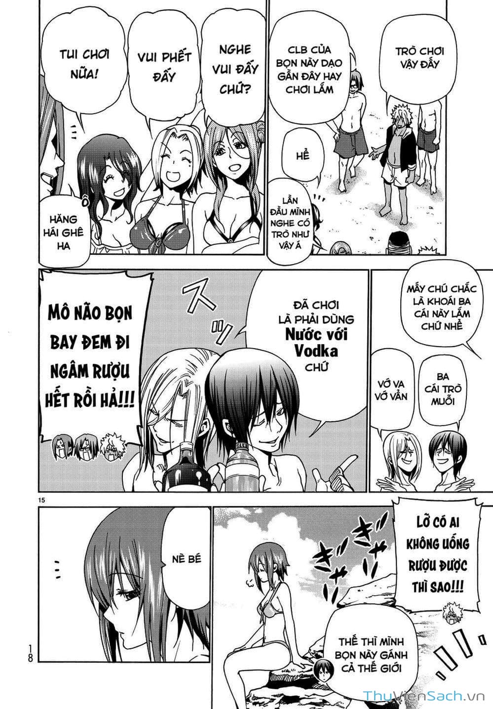 Truyện Tranh Cô Gái Thích Lặn - Grand Blue trang 3