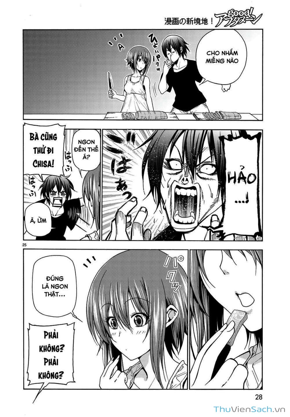 Truyện Tranh Cô Gái Thích Lặn - Grand Blue trang 3