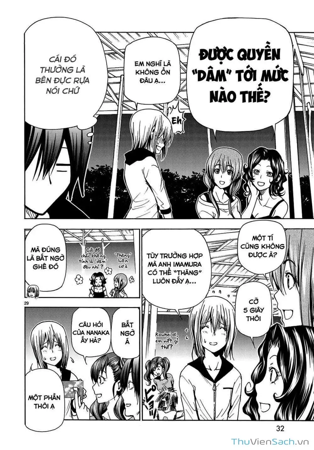 Truyện Tranh Cô Gái Thích Lặn - Grand Blue trang 3