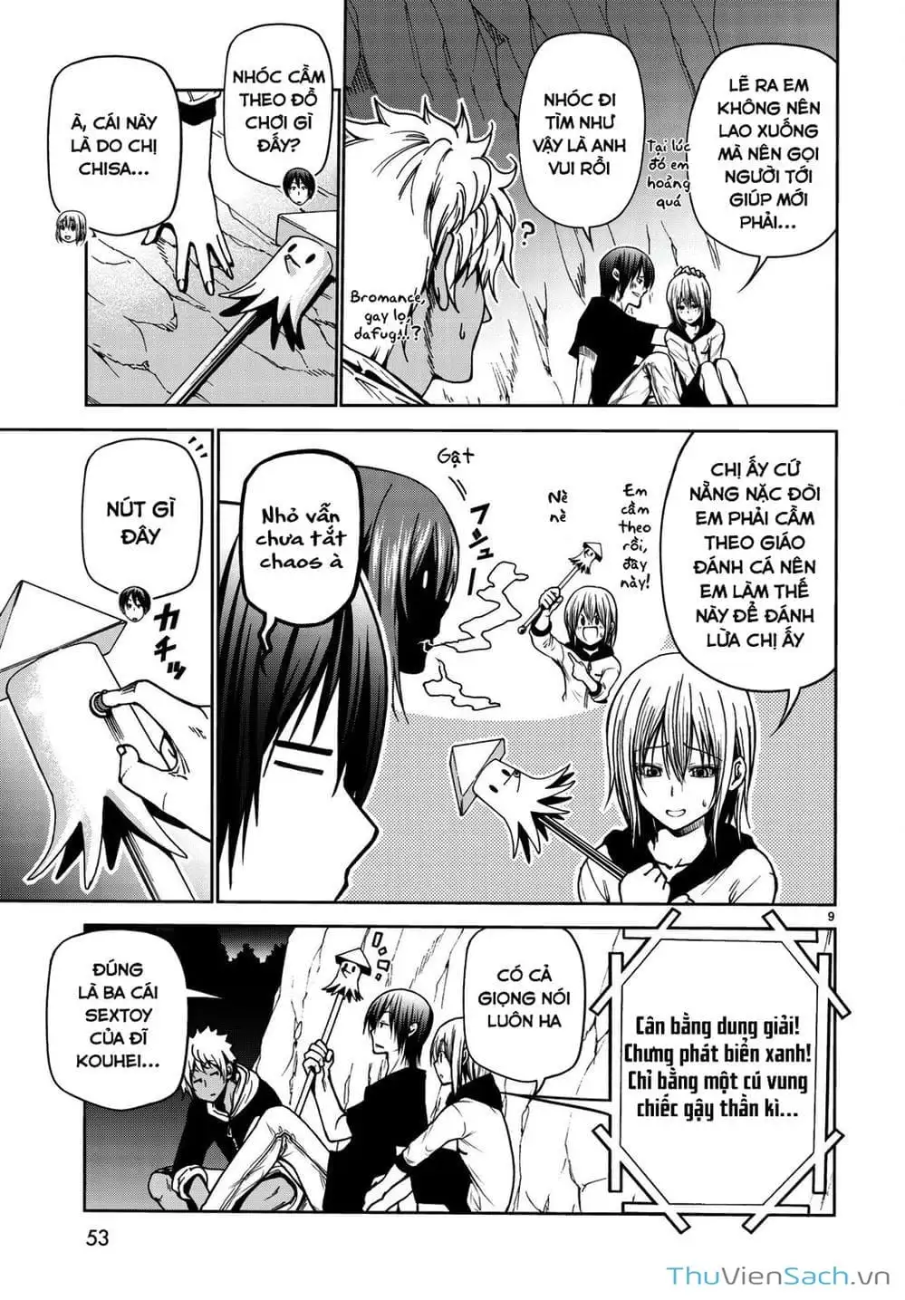 Truyện Tranh Cô Gái Thích Lặn - Grand Blue trang 3