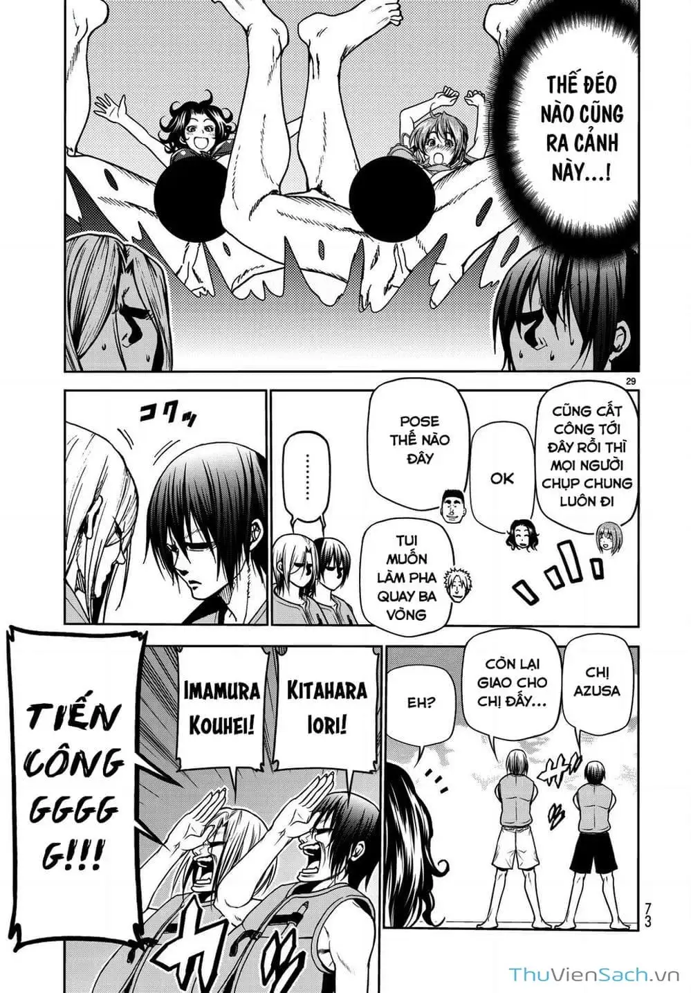 Truyện Tranh Cô Gái Thích Lặn - Grand Blue trang 3