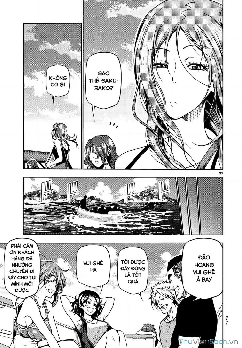 Truyện Tranh Cô Gái Thích Lặn - Grand Blue trang 3