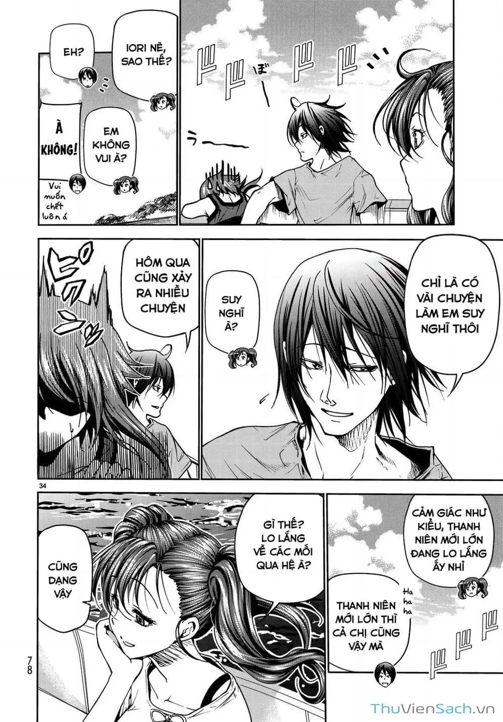 Truyện Tranh Cô Gái Thích Lặn - Grand Blue trang 3