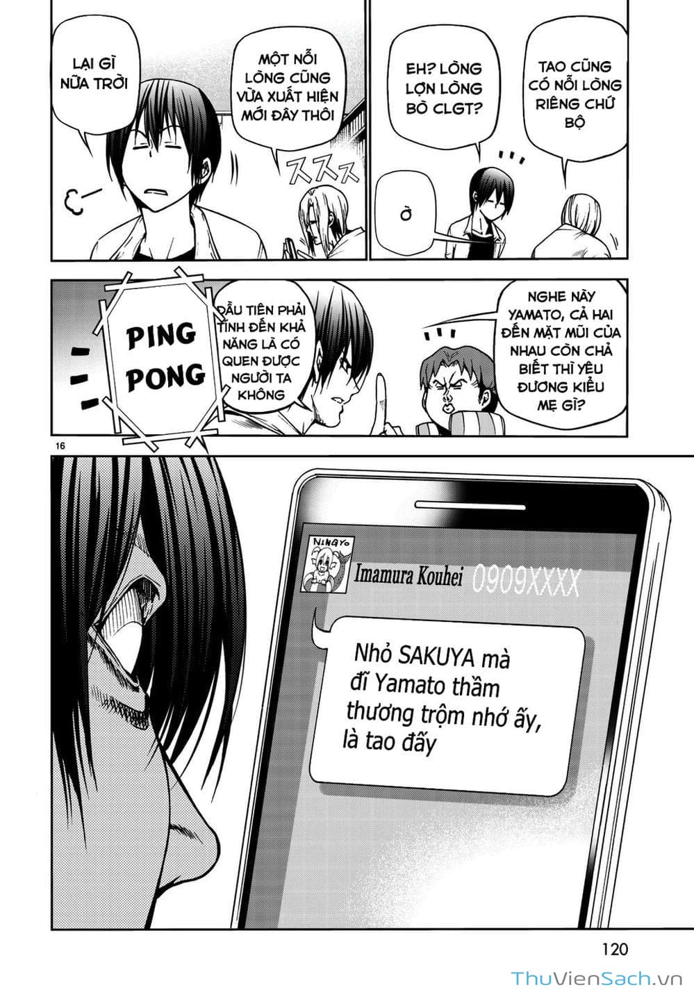 Truyện Tranh Cô Gái Thích Lặn - Grand Blue trang 3