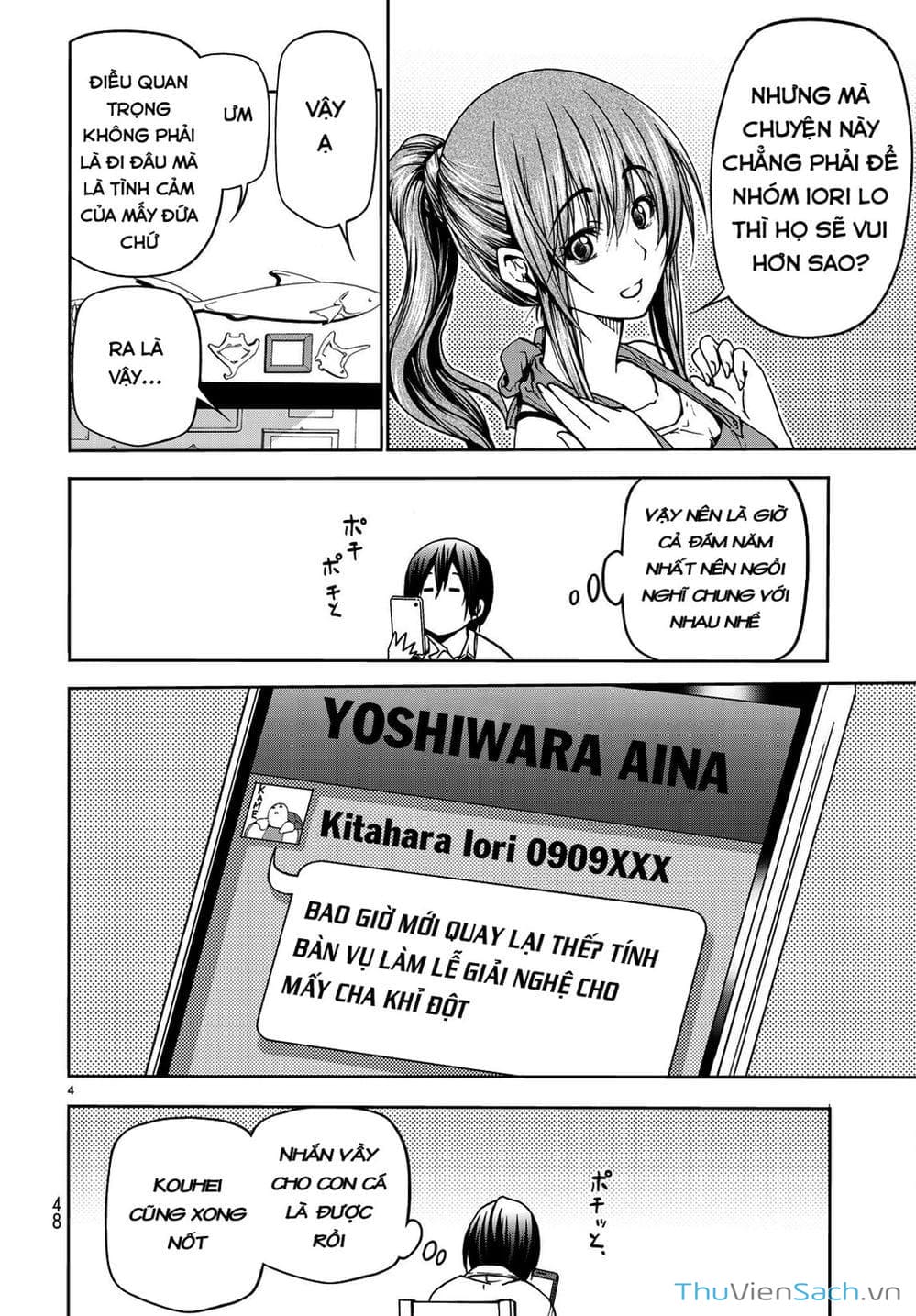 Truyện Tranh Cô Gái Thích Lặn - Grand Blue trang 3