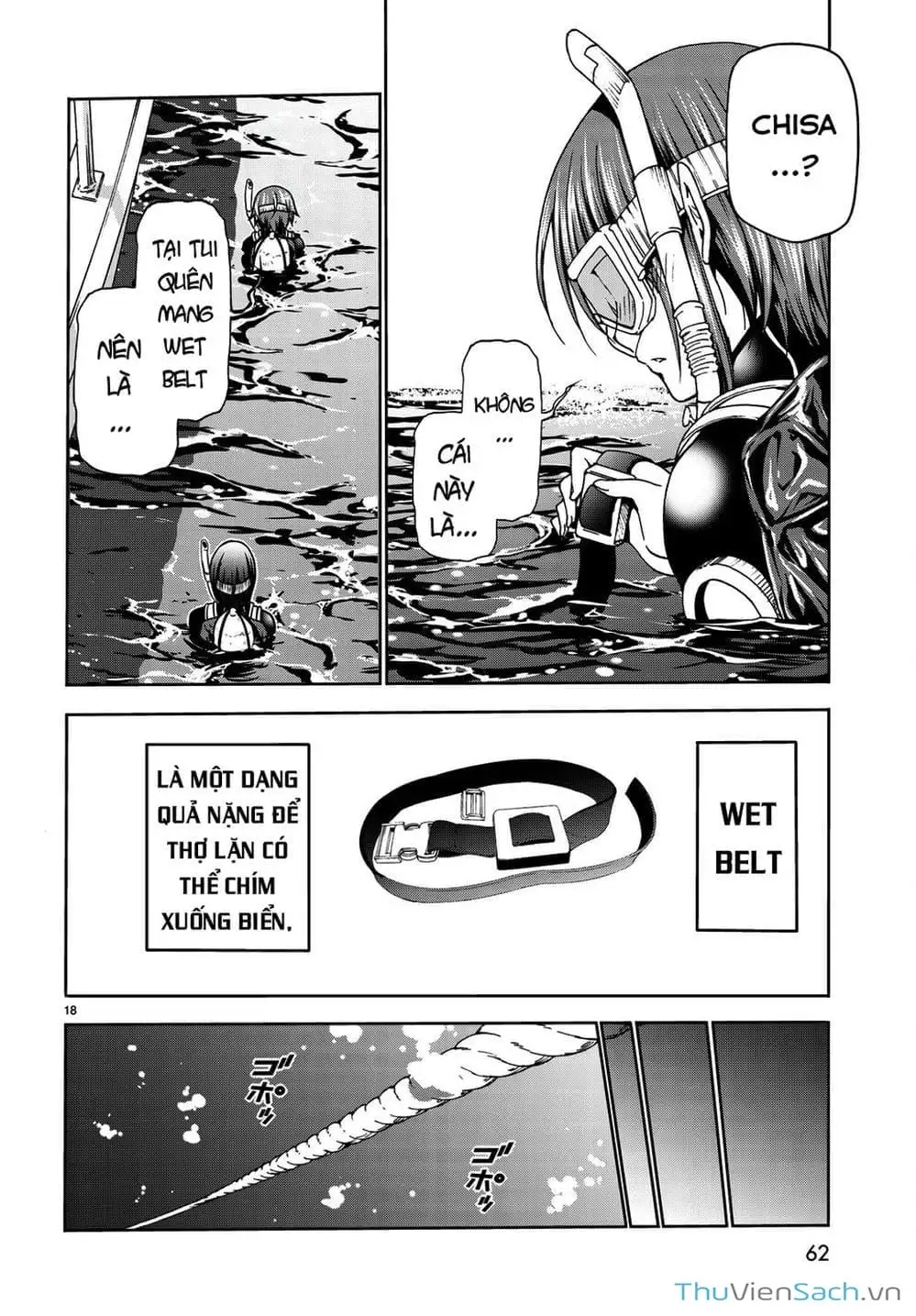 Truyện Tranh Cô Gái Thích Lặn - Grand Blue trang 3