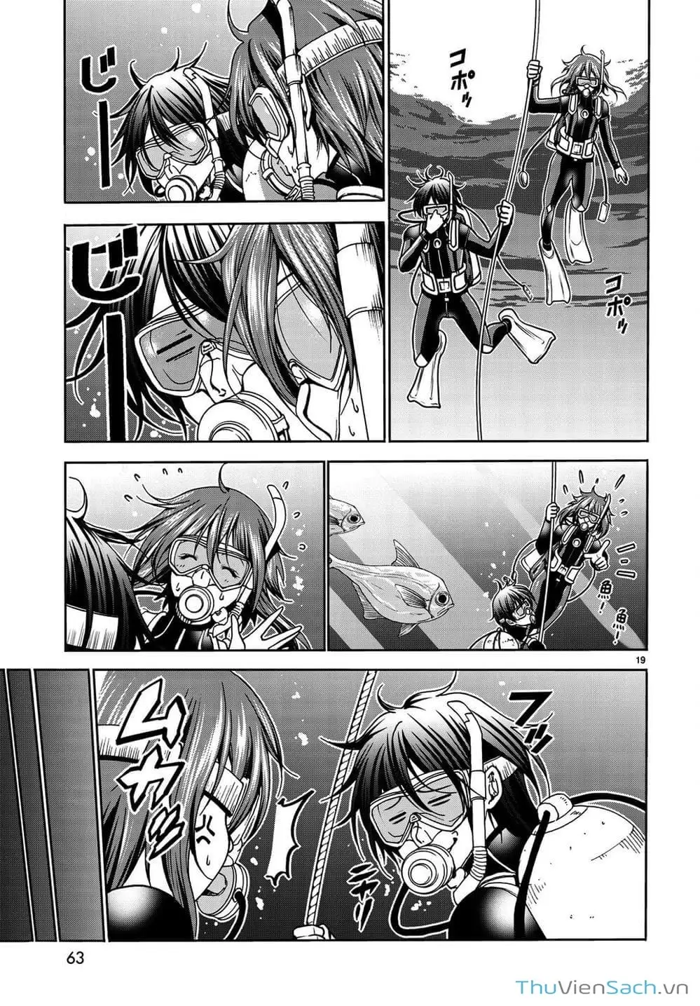 Truyện Tranh Cô Gái Thích Lặn - Grand Blue trang 3