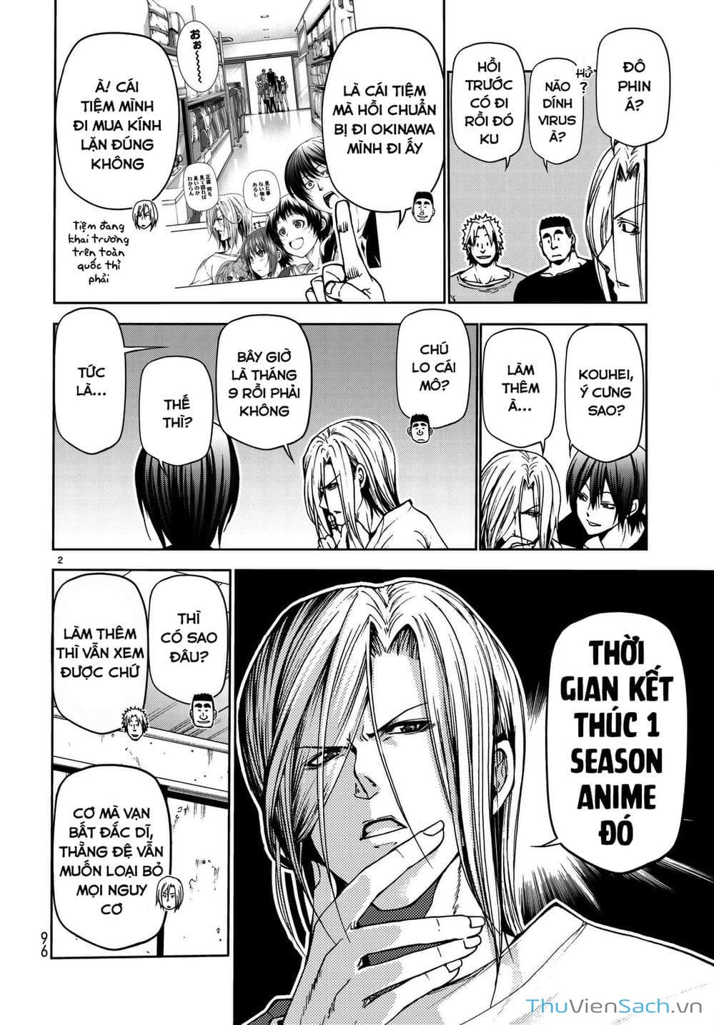 Truyện Tranh Cô Gái Thích Lặn - Grand Blue trang 3