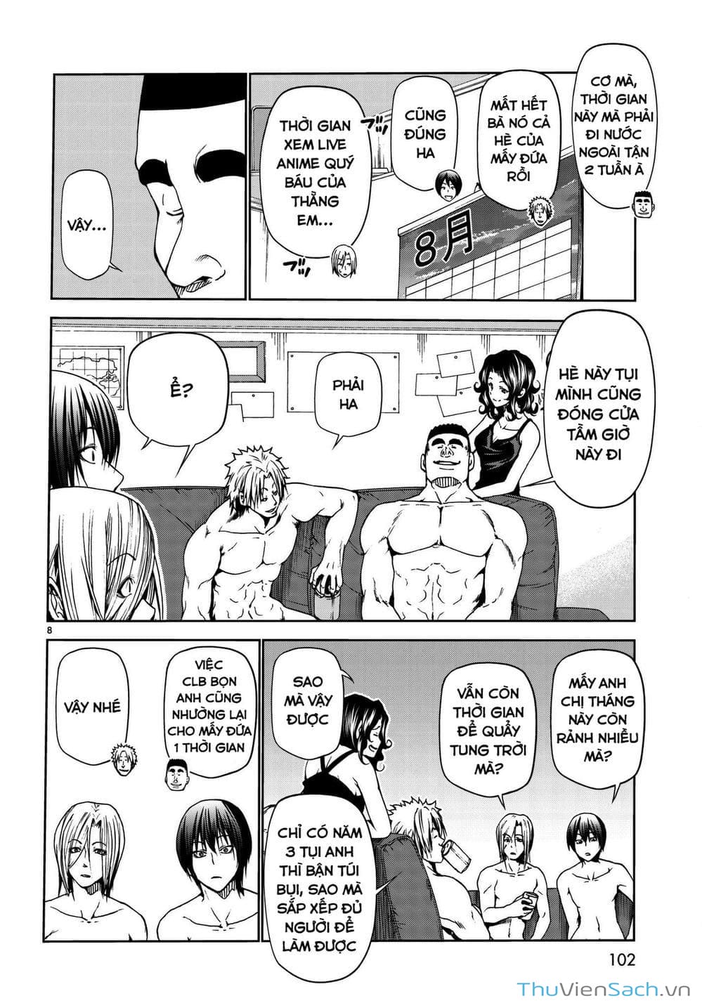 Truyện Tranh Cô Gái Thích Lặn - Grand Blue trang 3