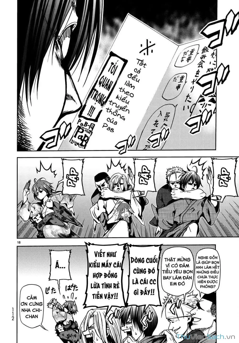 Truyện Tranh Cô Gái Thích Lặn - Grand Blue trang 3