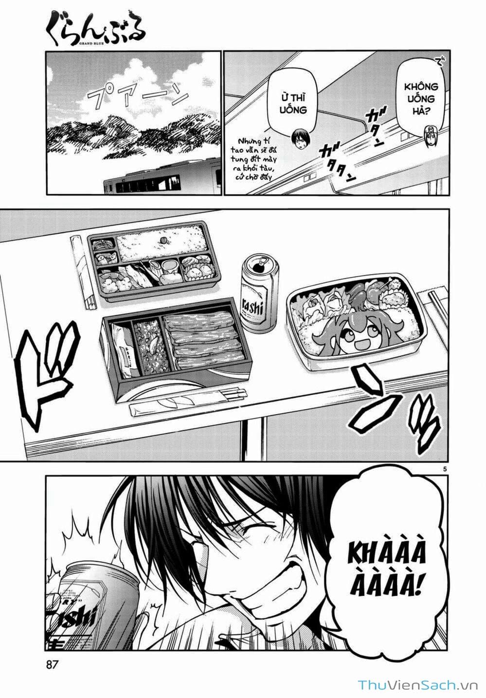 Truyện Tranh Cô Gái Thích Lặn - Grand Blue trang 3