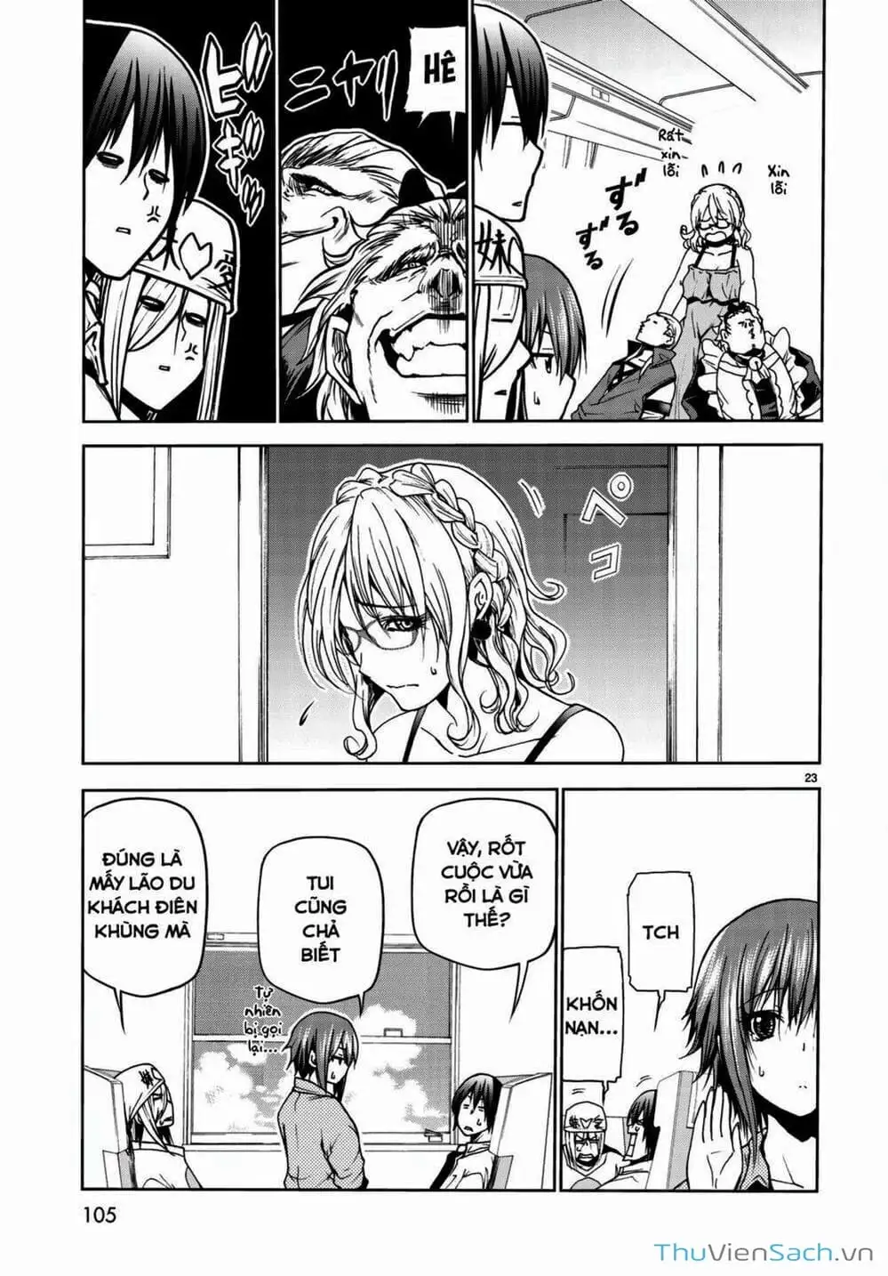 Truyện Tranh Cô Gái Thích Lặn - Grand Blue trang 3