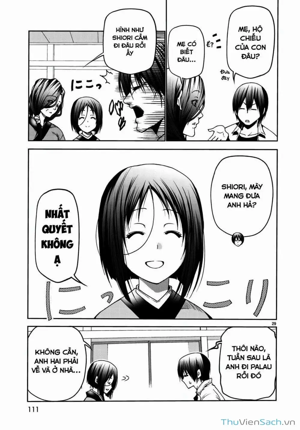 Truyện Tranh Cô Gái Thích Lặn - Grand Blue trang 3