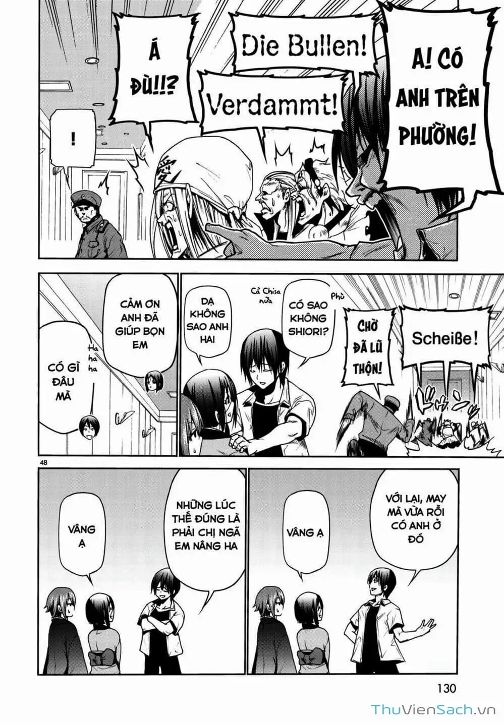 Truyện Tranh Cô Gái Thích Lặn - Grand Blue trang 3