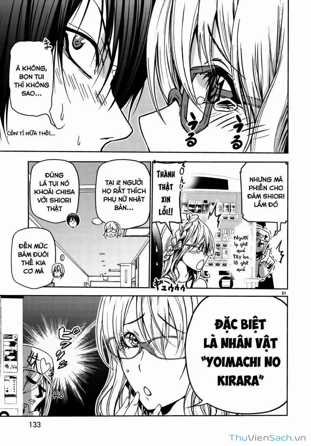 Truyện Tranh Cô Gái Thích Lặn - Grand Blue trang 3