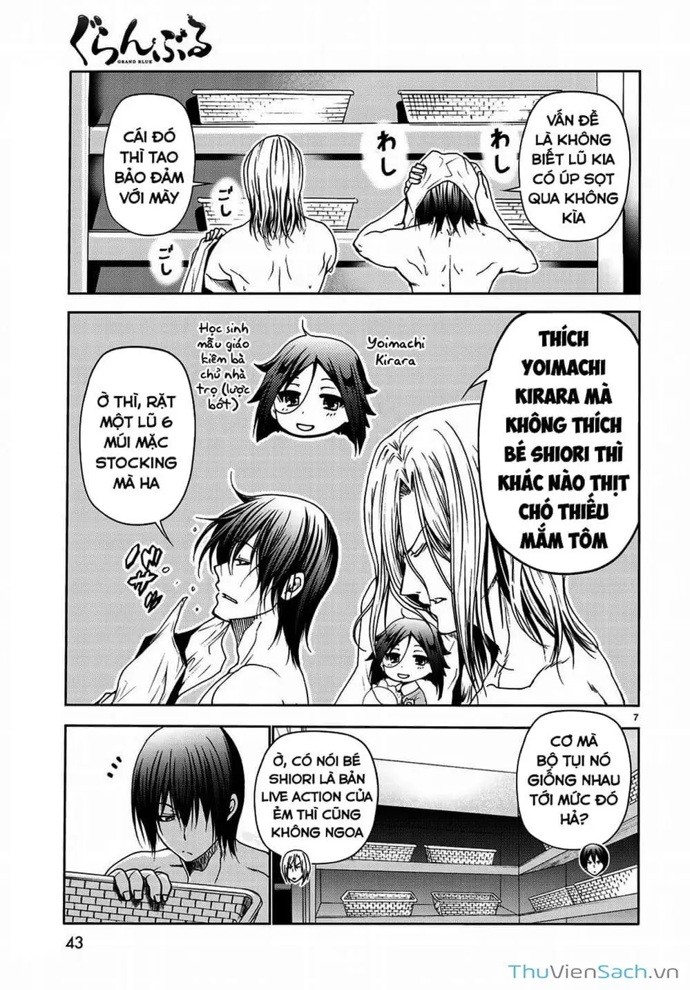 Truyện Tranh Cô Gái Thích Lặn - Grand Blue trang 3