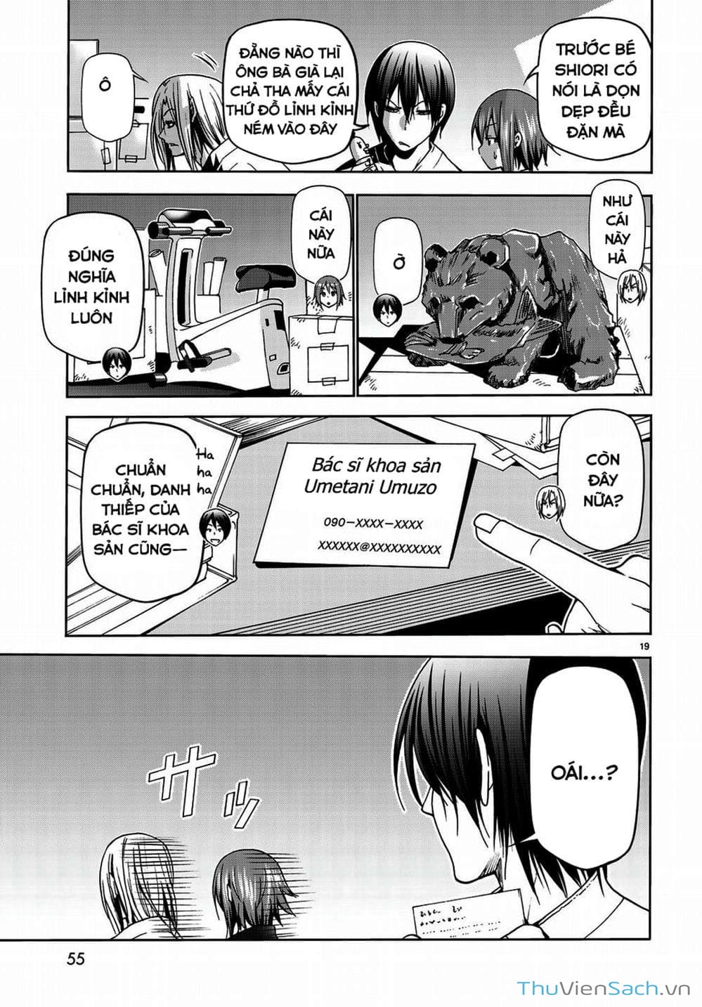 Truyện Tranh Cô Gái Thích Lặn - Grand Blue trang 3