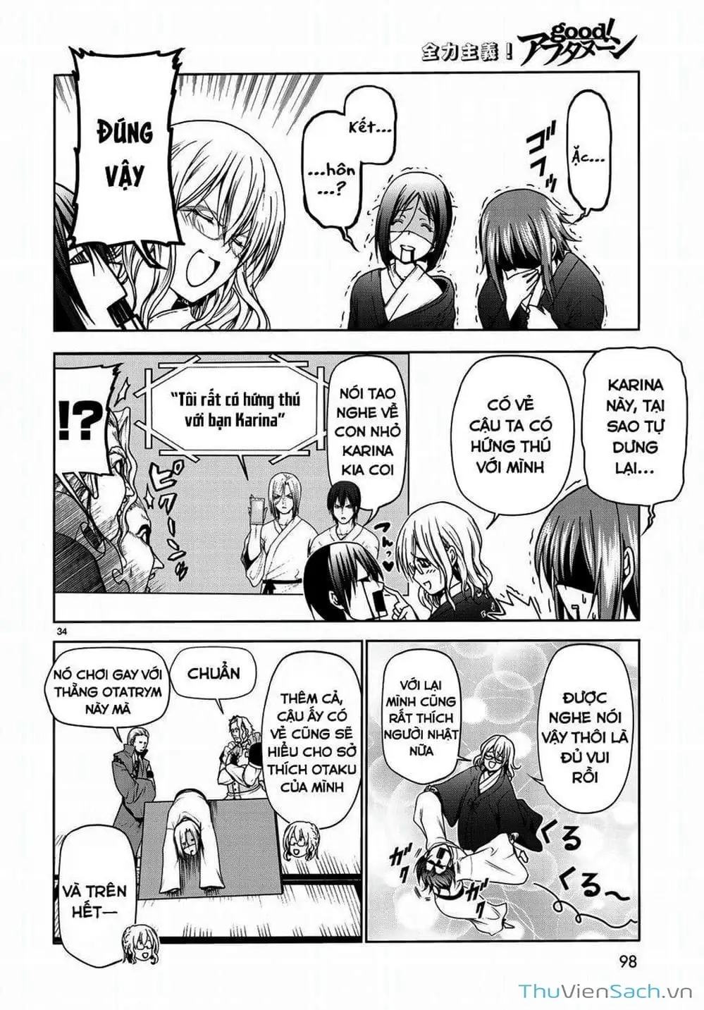 Truyện Tranh Cô Gái Thích Lặn - Grand Blue trang 3