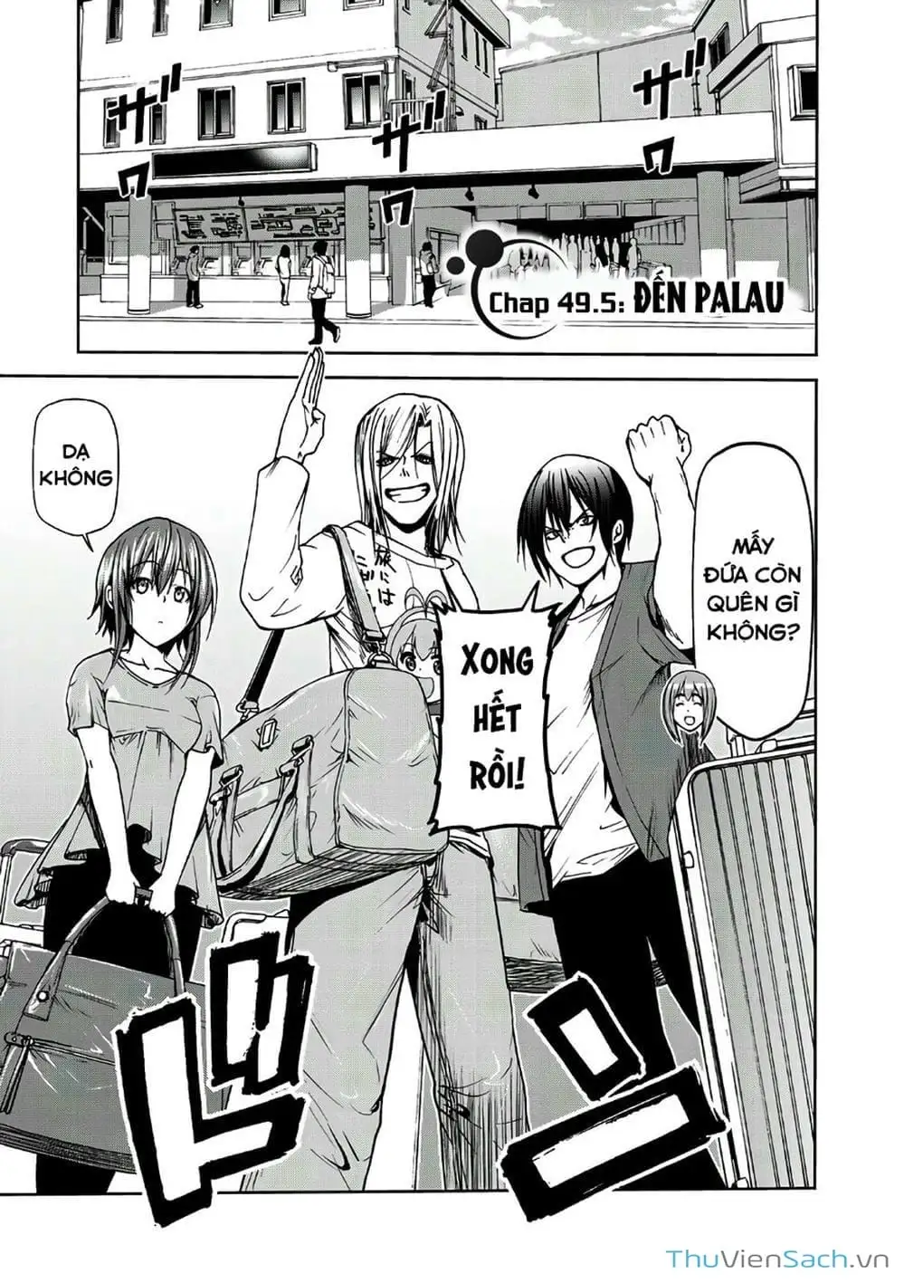 Truyện Tranh Cô Gái Thích Lặn - Grand Blue trang 3