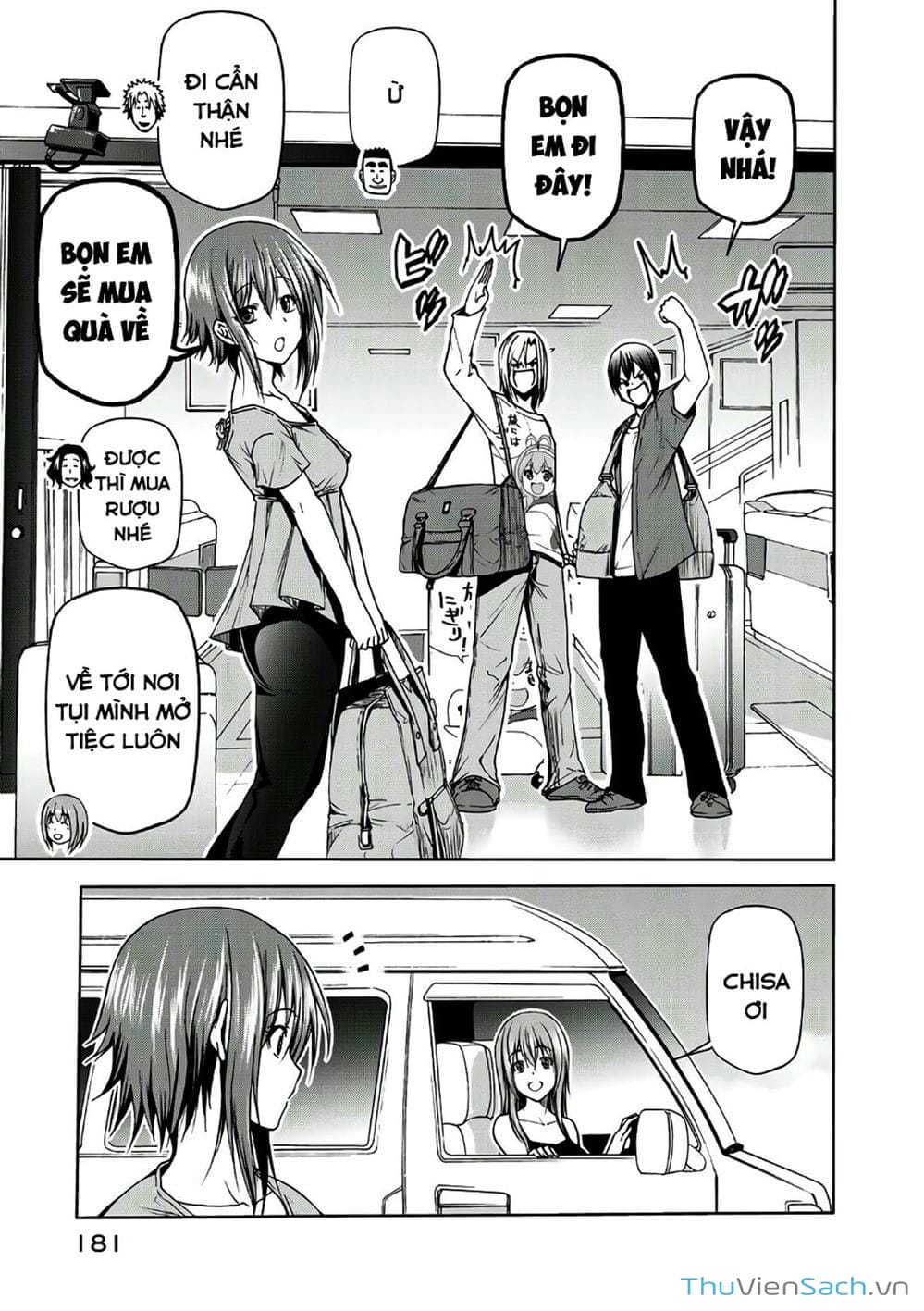 Truyện Tranh Cô Gái Thích Lặn - Grand Blue trang 3