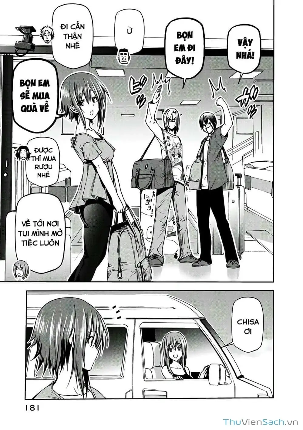 Truyện Tranh Cô Gái Thích Lặn - Grand Blue trang 3