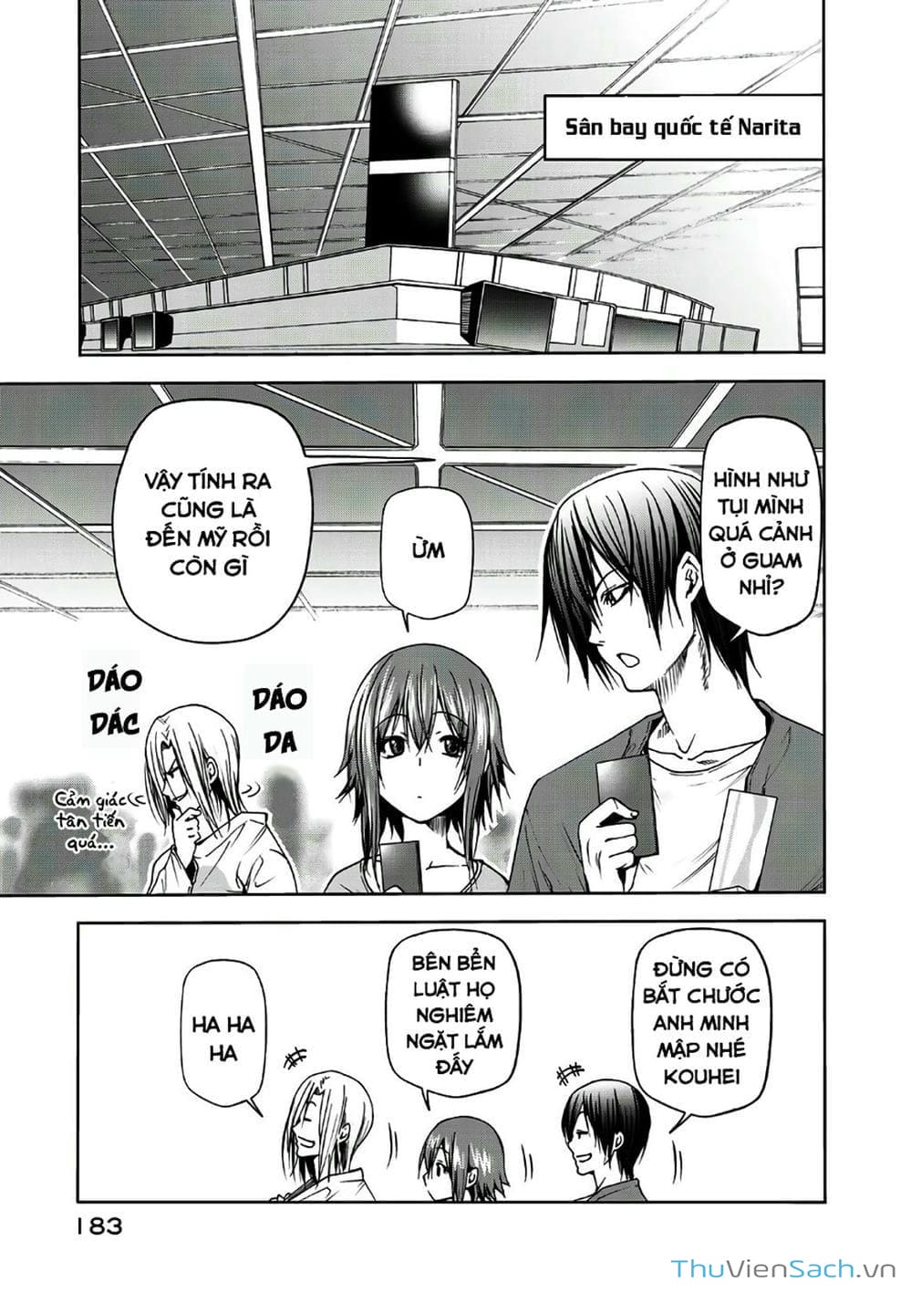 Truyện Tranh Cô Gái Thích Lặn - Grand Blue trang 3