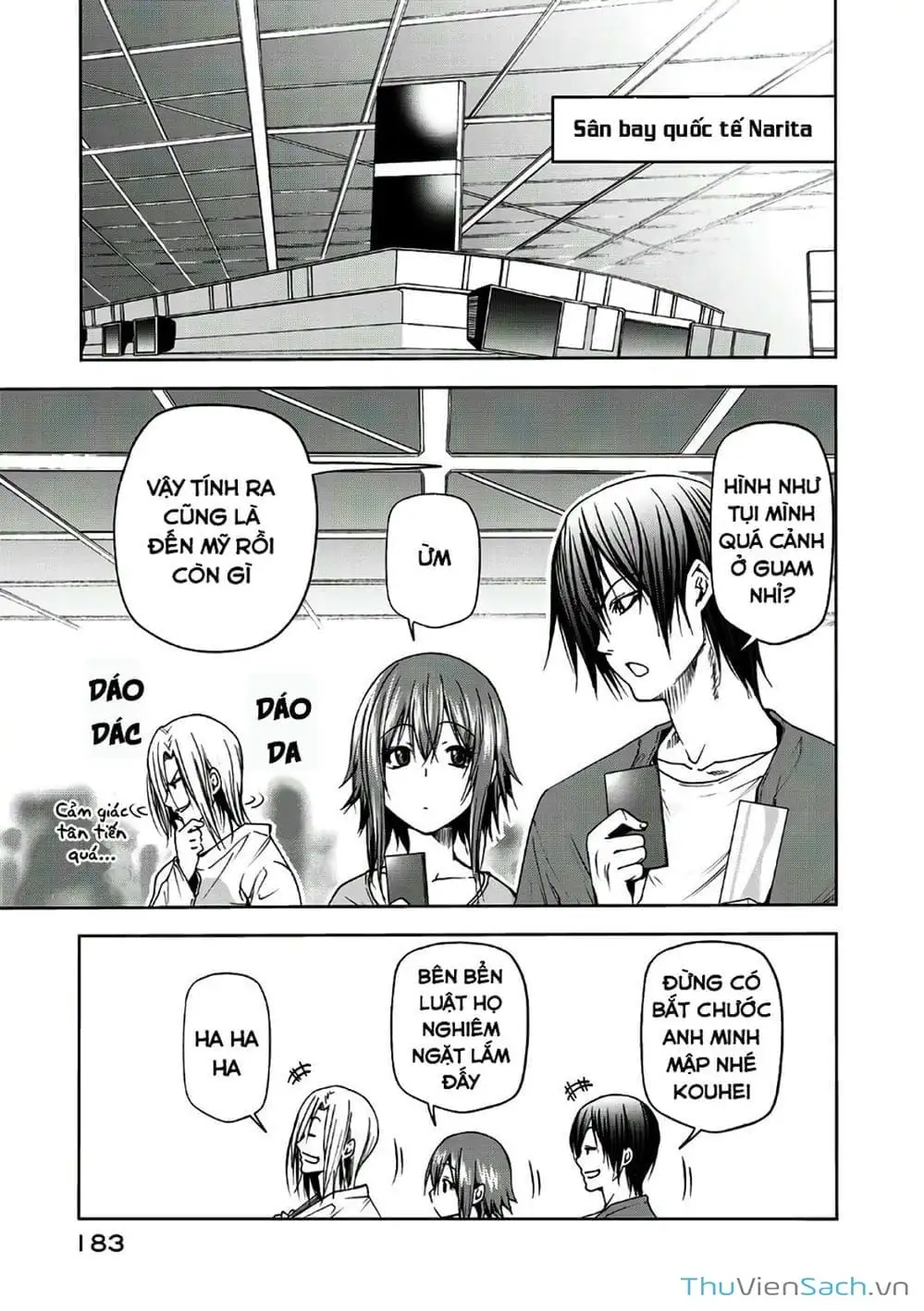 Truyện Tranh Cô Gái Thích Lặn - Grand Blue trang 3