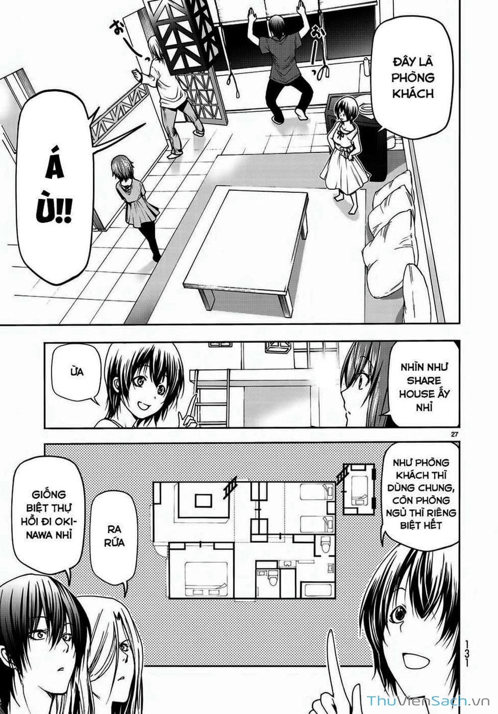 Truyện Tranh Cô Gái Thích Lặn - Grand Blue trang 3