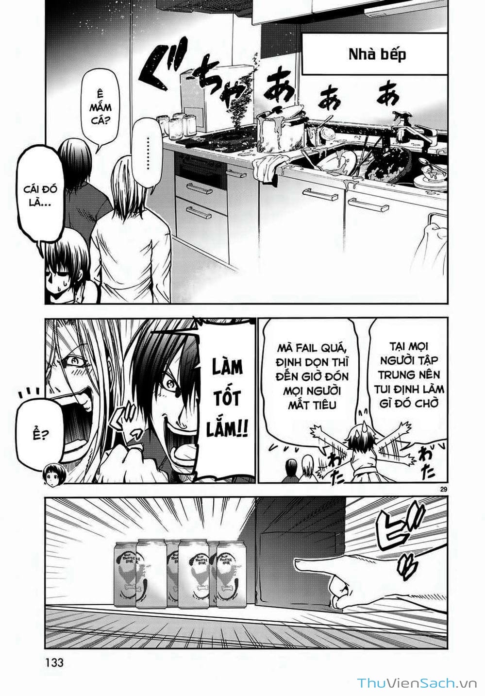 Truyện Tranh Cô Gái Thích Lặn - Grand Blue trang 3