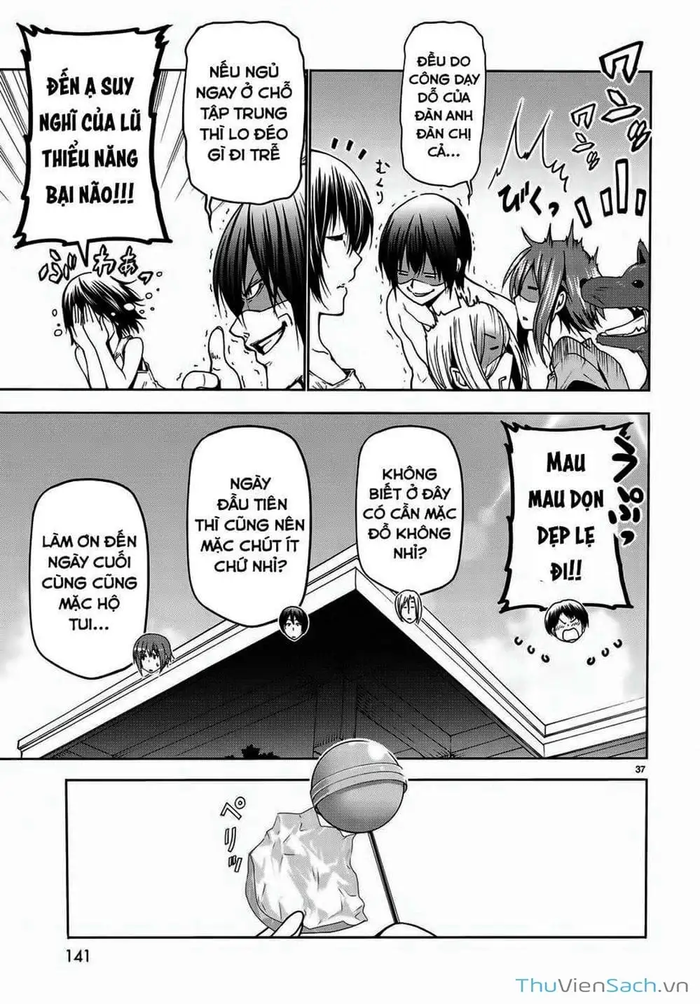 Truyện Tranh Cô Gái Thích Lặn - Grand Blue trang 3