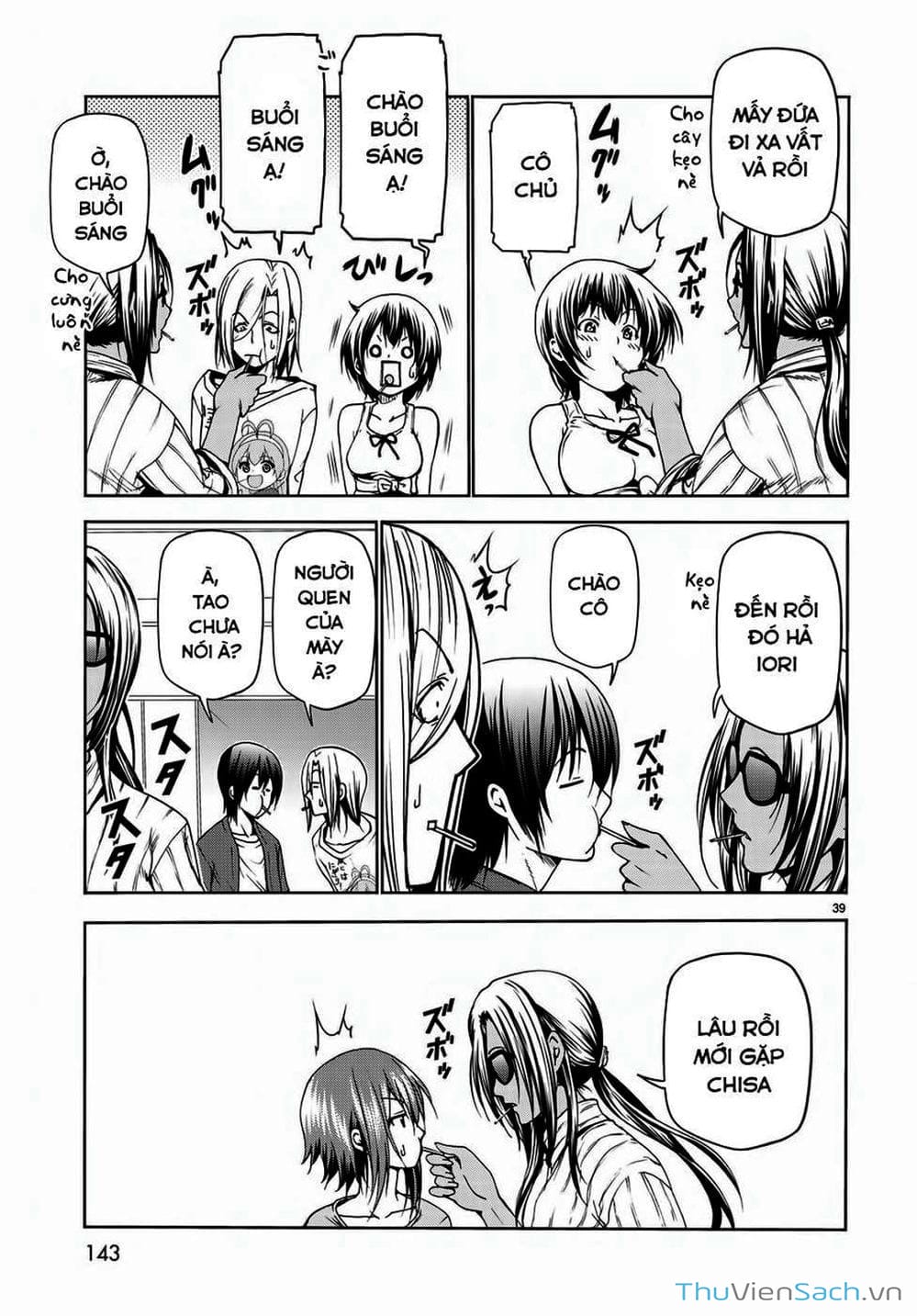 Truyện Tranh Cô Gái Thích Lặn - Grand Blue trang 3