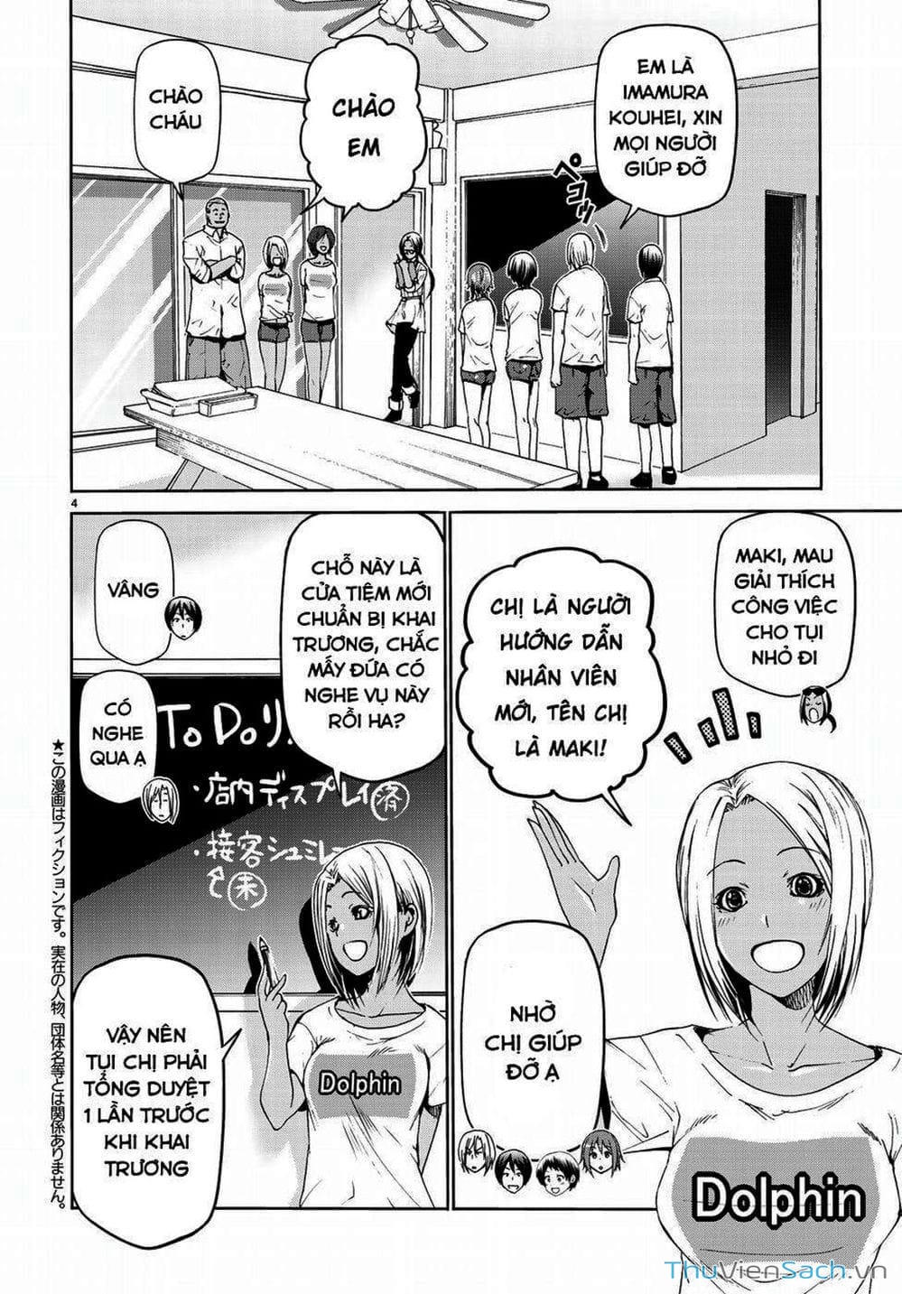 Truyện Tranh Cô Gái Thích Lặn - Grand Blue trang 3