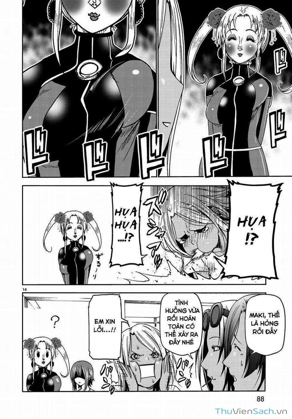 Truyện Tranh Cô Gái Thích Lặn - Grand Blue trang 3