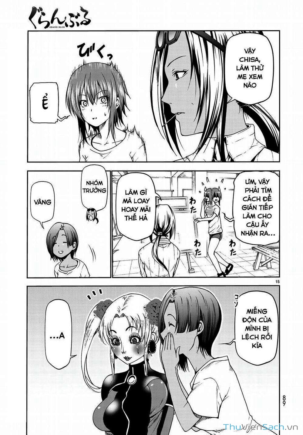 Truyện Tranh Cô Gái Thích Lặn - Grand Blue trang 3
