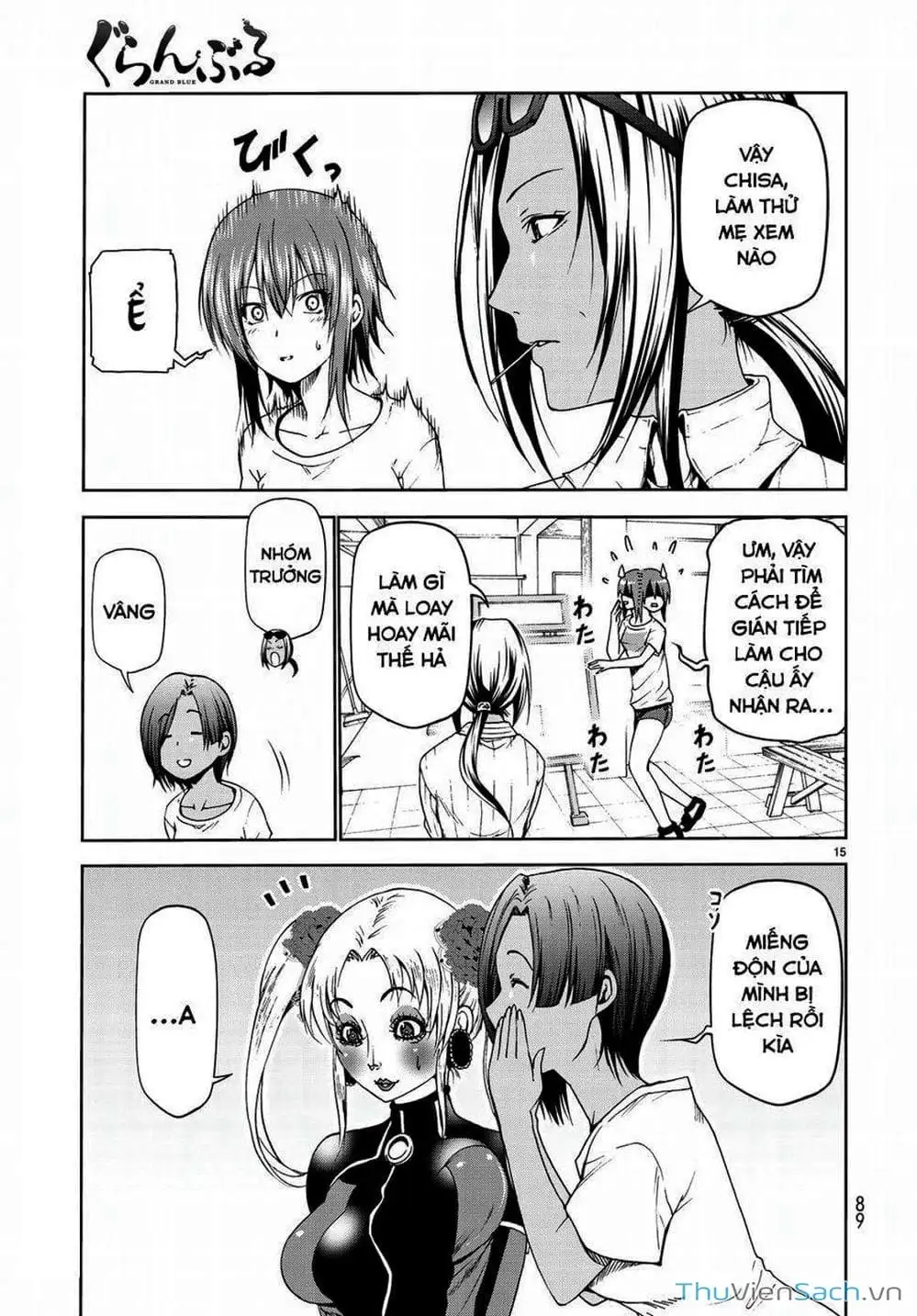 Truyện Tranh Cô Gái Thích Lặn - Grand Blue trang 3