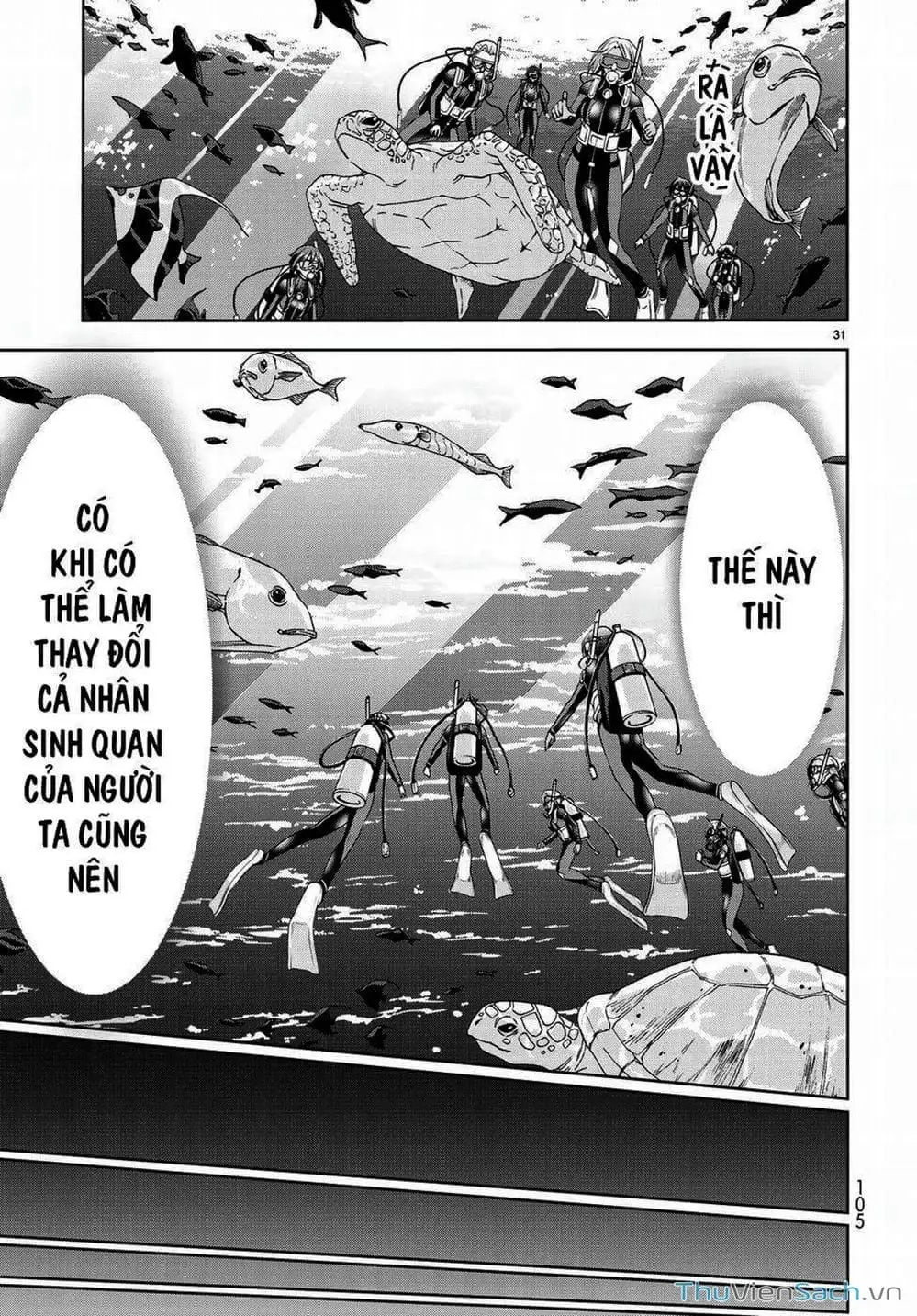 Truyện Tranh Cô Gái Thích Lặn - Grand Blue trang 3