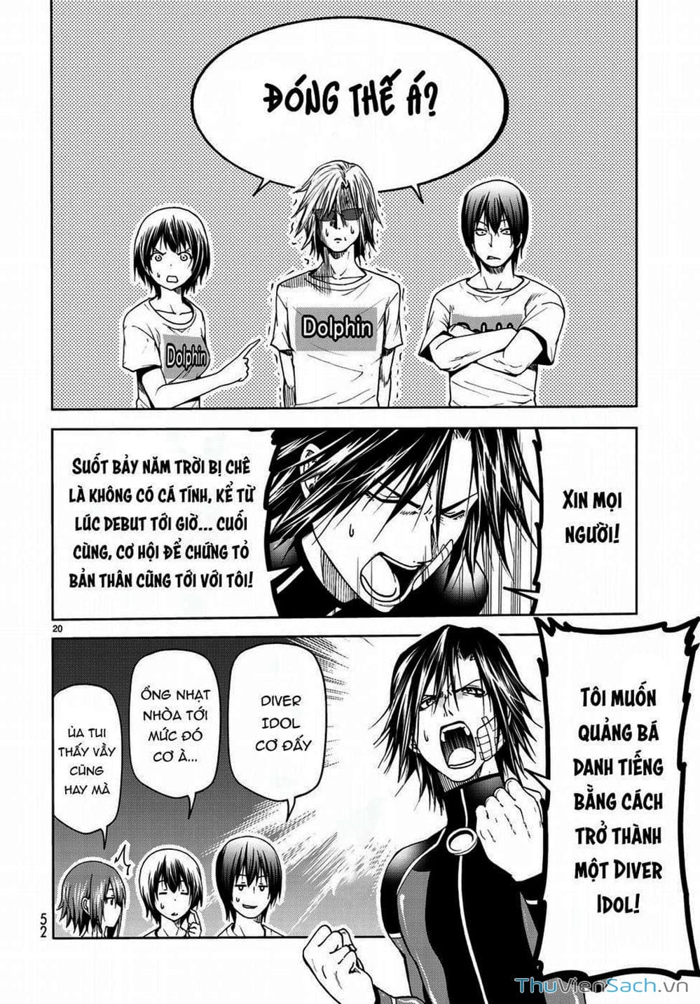 Truyện Tranh Cô Gái Thích Lặn - Grand Blue trang 3