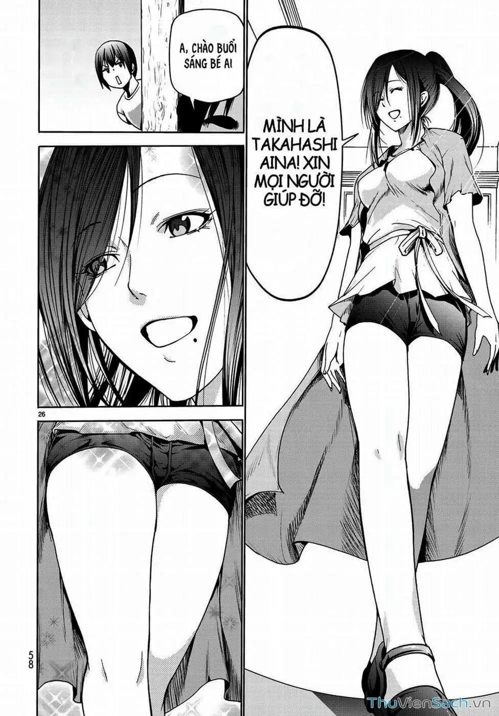 Truyện Tranh Cô Gái Thích Lặn - Grand Blue trang 3