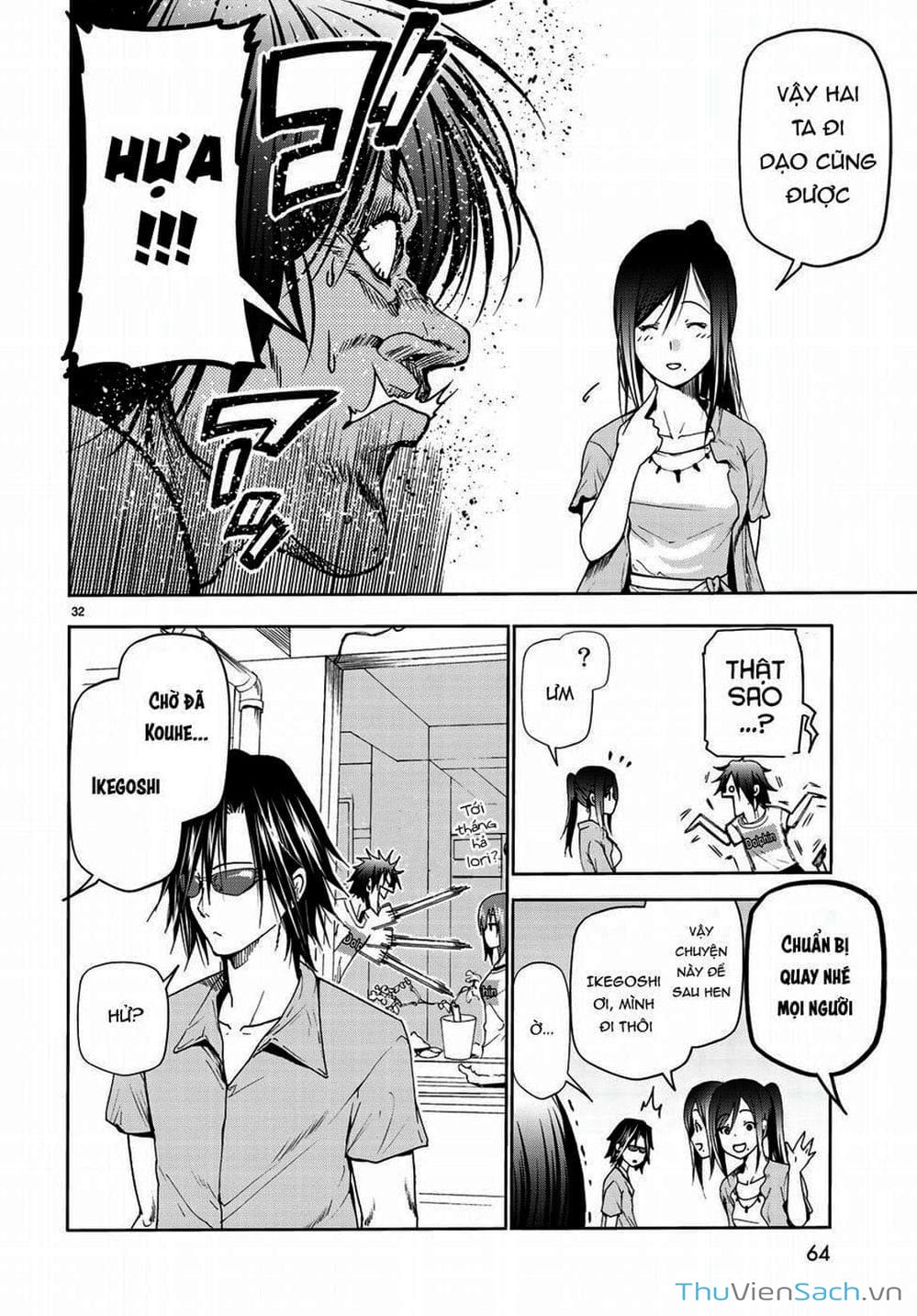 Truyện Tranh Cô Gái Thích Lặn - Grand Blue trang 3