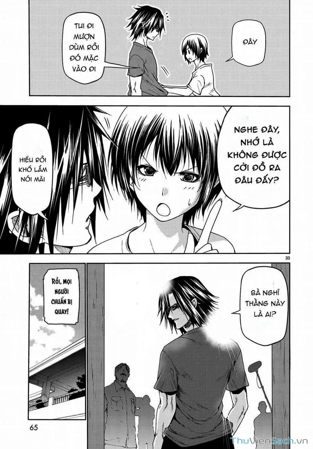 Truyện Tranh Cô Gái Thích Lặn - Grand Blue trang 3