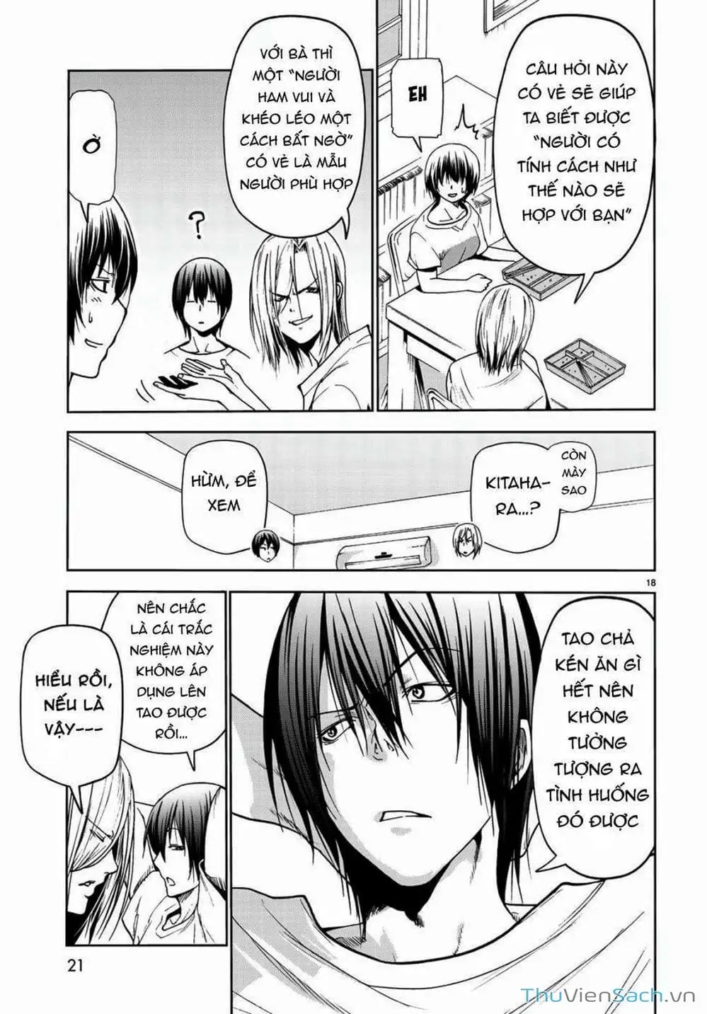 Truyện Tranh Cô Gái Thích Lặn - Grand Blue trang 3