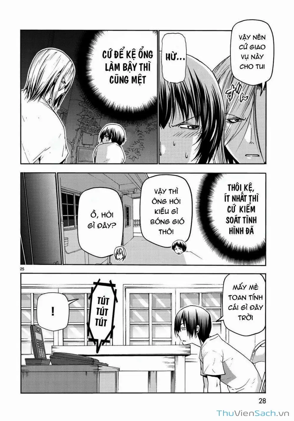 Truyện Tranh Cô Gái Thích Lặn - Grand Blue trang 3