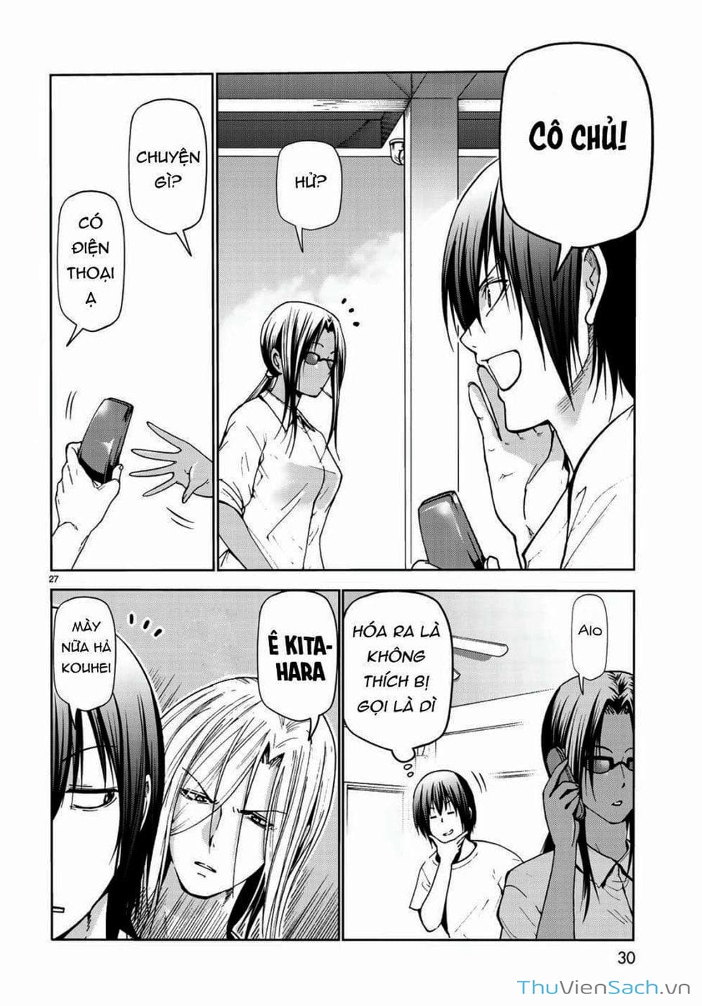 Truyện Tranh Cô Gái Thích Lặn - Grand Blue trang 3