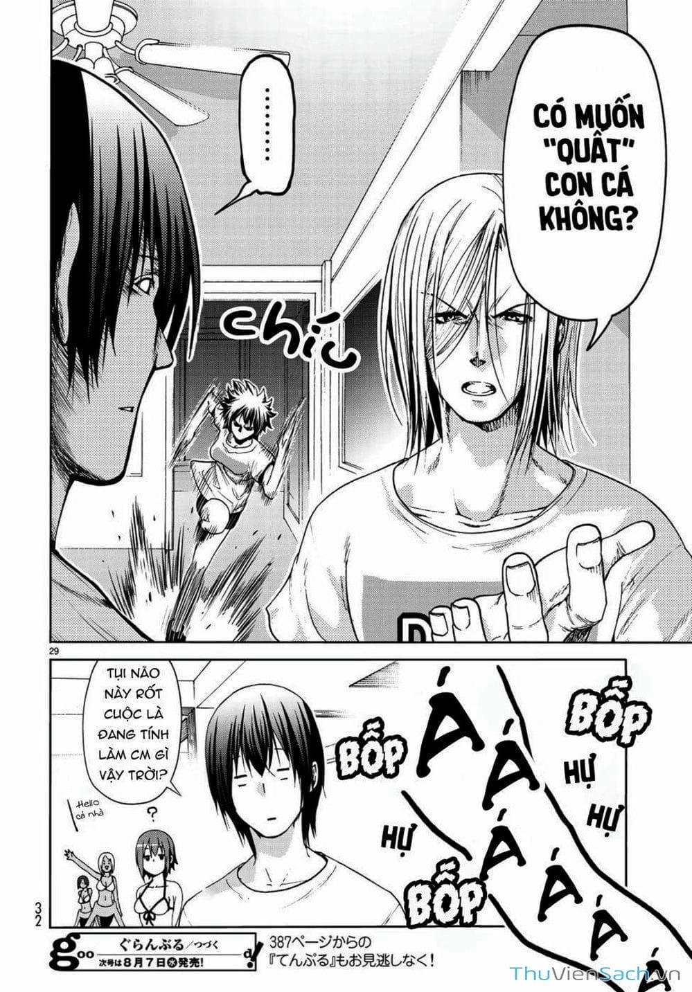 Truyện Tranh Cô Gái Thích Lặn - Grand Blue trang 3