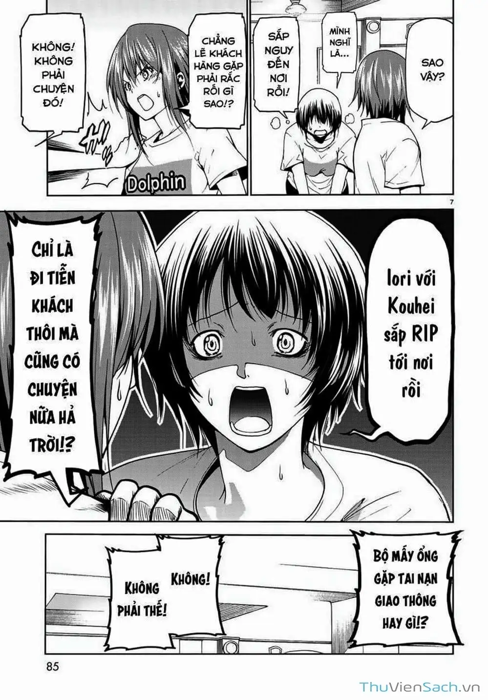 Truyện Tranh Cô Gái Thích Lặn - Grand Blue trang 3