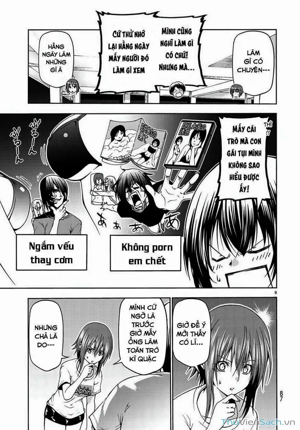 Truyện Tranh Cô Gái Thích Lặn - Grand Blue trang 3