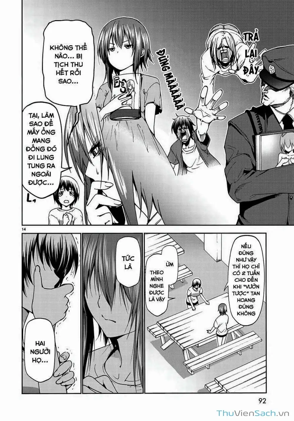 Truyện Tranh Cô Gái Thích Lặn - Grand Blue trang 3