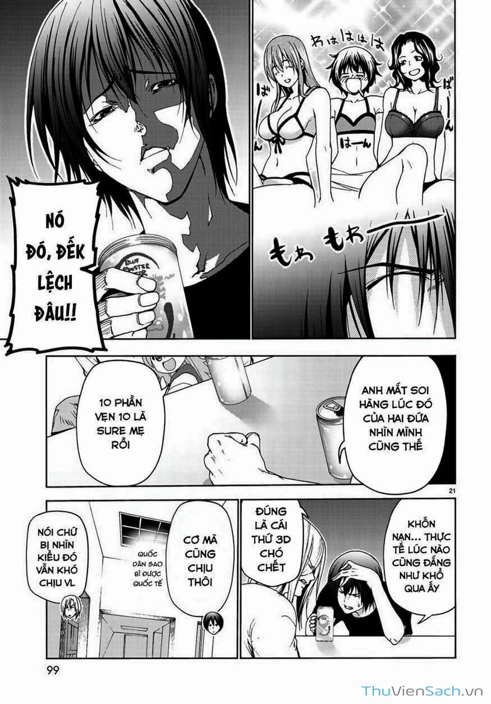 Truyện Tranh Cô Gái Thích Lặn - Grand Blue trang 3